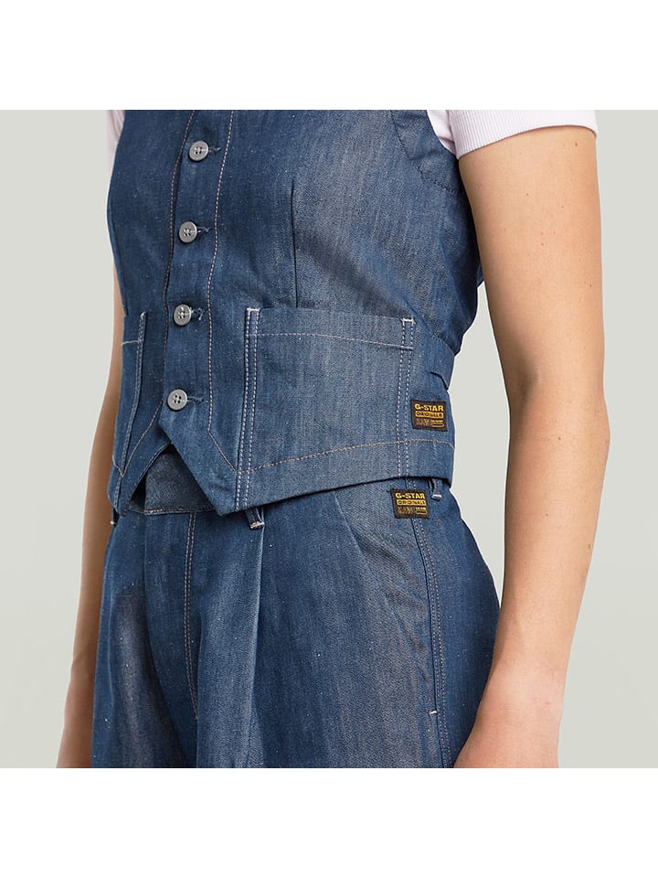 Vesta G-Star Blau 9799963 Jeansweste in Blau - 5