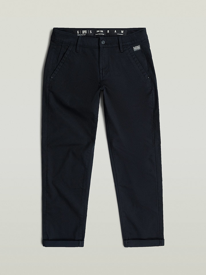 Nohavice G-Star Schwarz 5870919 Chino "Kate" in Schwarz - 6