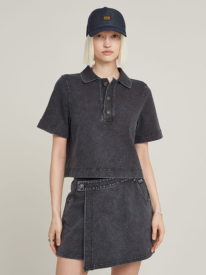 Tričko G-Star Anthrazit 1306093 Poloshirt in Anthrazit - 2