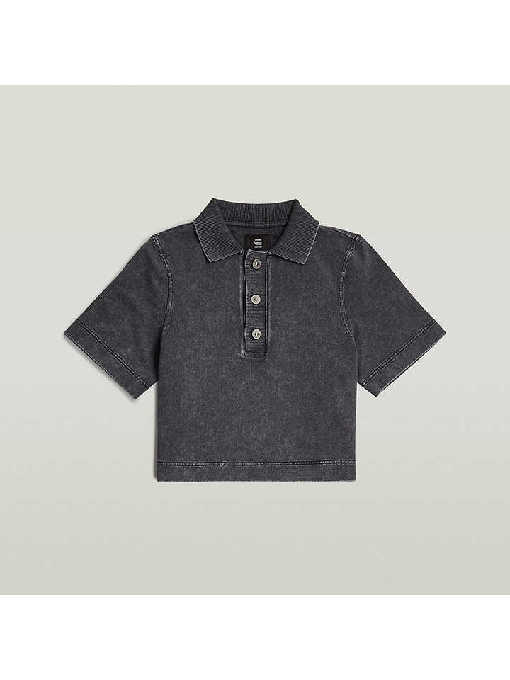 Tričko G-Star Anthrazit 1306093 Poloshirt in Anthrazit - 7