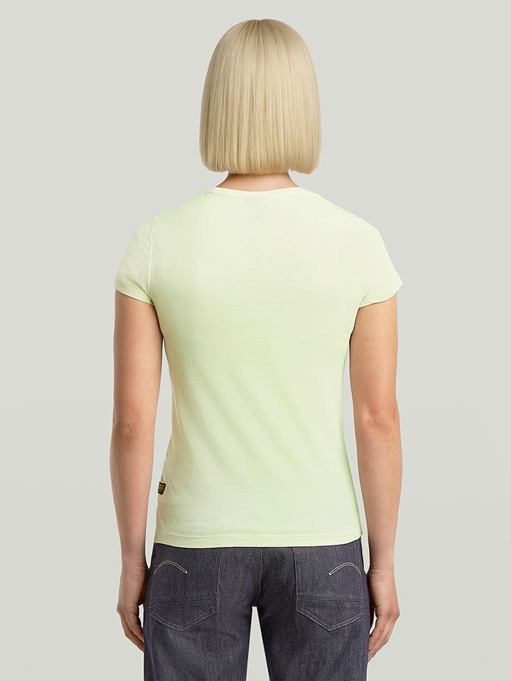 Tričko G-Star Hellgelb 9190926 Shirt in Hellgelb - 4