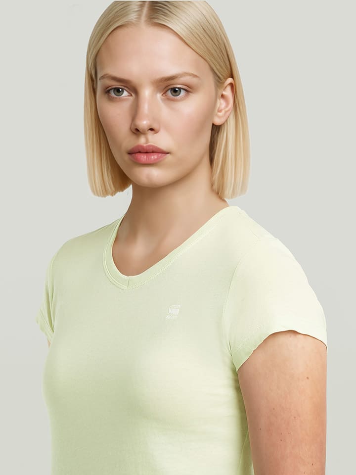 Tričko G-Star Hellgelb 9190926 Shirt in Hellgelb - 5