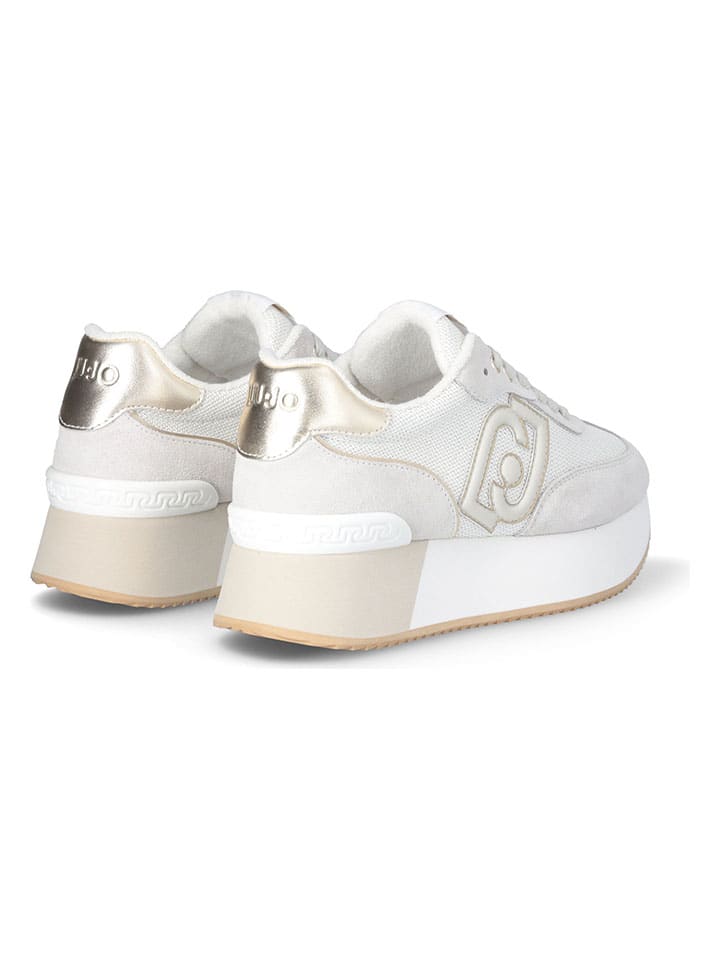 Tenisky Liu Jo Weiß 5300283 Leder-Sneakers in Weiß - 3