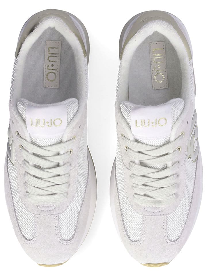 Tenisky Liu Jo Weiß 5300283 Leder-Sneakers in Weiß - 4