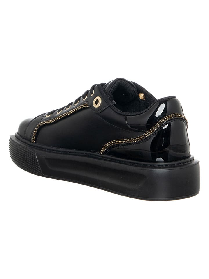 Tenisky Liu Jo Schwarz 4453402 Leder-Sneakers in Schwarz - 3