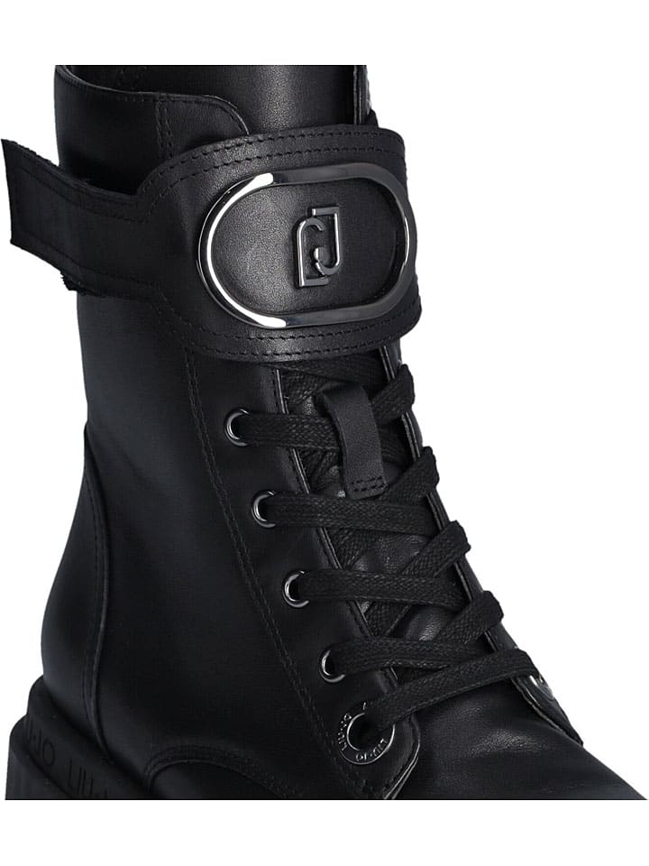Topánky Liu Jo Schwarz 8849745 Leder-Boots in Schwarz - 5