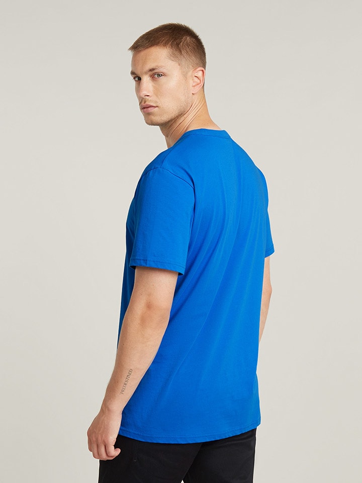 Tričko G-Star Blau 6550031 Shirt "Nifous" in Blau - 3