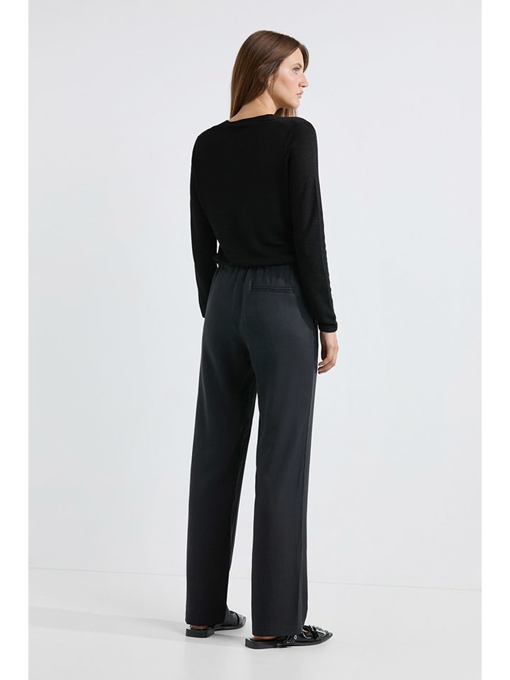 Nohavice Josephine & Co Schwarz 168871 Hose "Angelo" in Schwarz - 2
