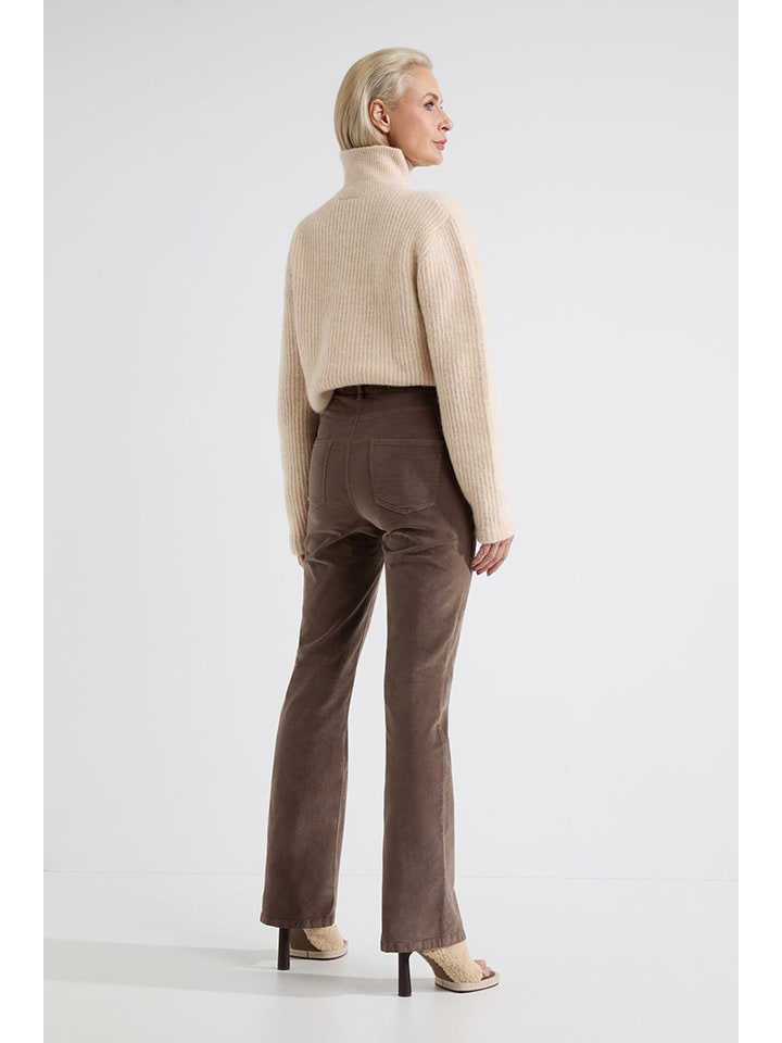 Dámske rifle Josephine & Co Braun 4793802 Jeans "Alessandro" - Flare fit - in Braun - 2