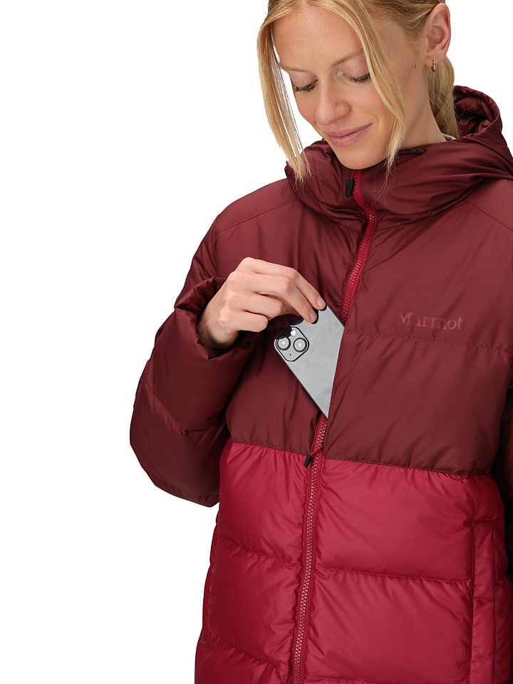 Dámska bunda Marmot Rot 316753 Steppjacke "Guides" in Rot - 5