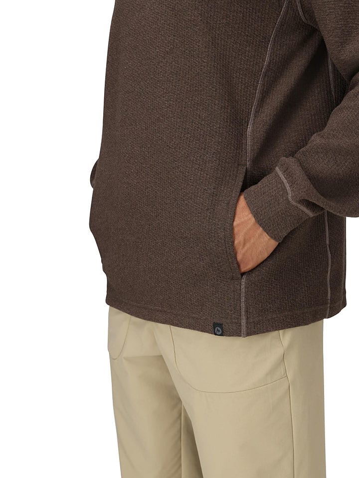 Mikina Marmot Braun 9391078 Hoodie "Ridge Tech" in Braun - 5