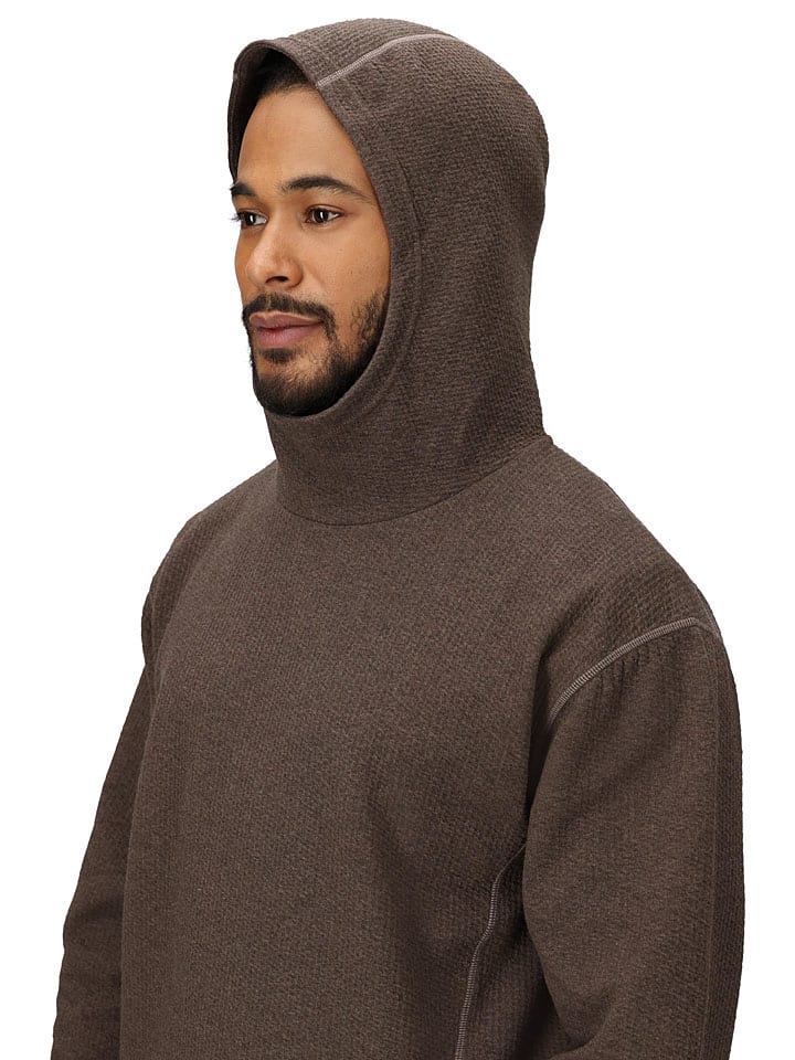 Mikina Marmot Braun 9391078 Hoodie "Ridge Tech" in Braun - 7