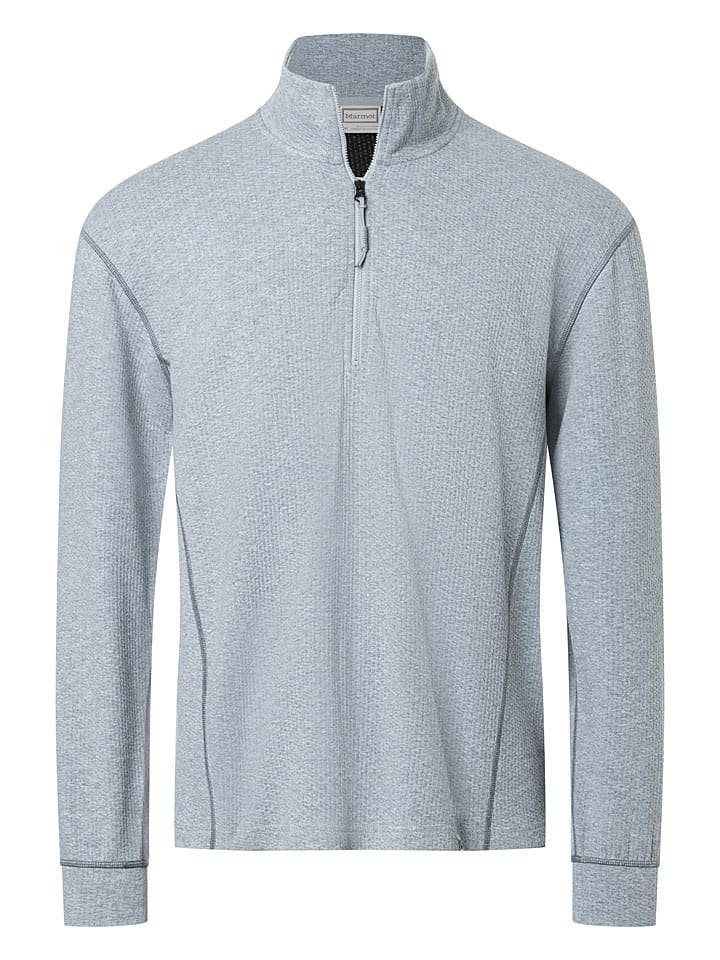 Sveter Marmot Grau 2631311 Pullover "Ridge Tech" in Grau - 3