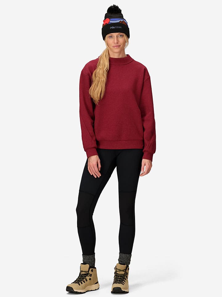 Sveter Marmot Rot 1122896 Pullover "Ridge Tech" in Rot - 5