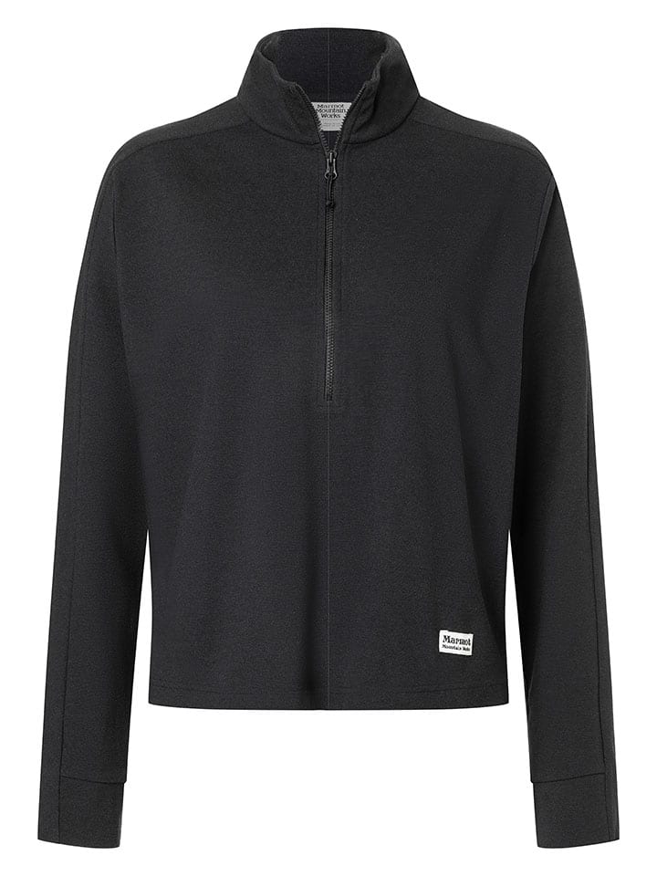 Mikina Marmot Schwarz 7501729 Sweatshirt "Redwood" in Schwarz - 3