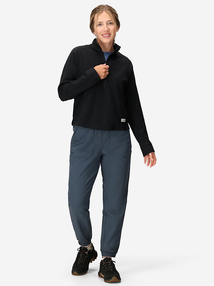 Mikina Marmot Schwarz 7501729 Sweatshirt "Redwood" in Schwarz - 5