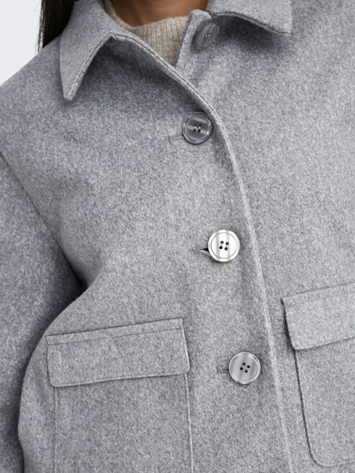Dámska bunda JDY Grau 8260200 Übergangsjacke in Grau - 2