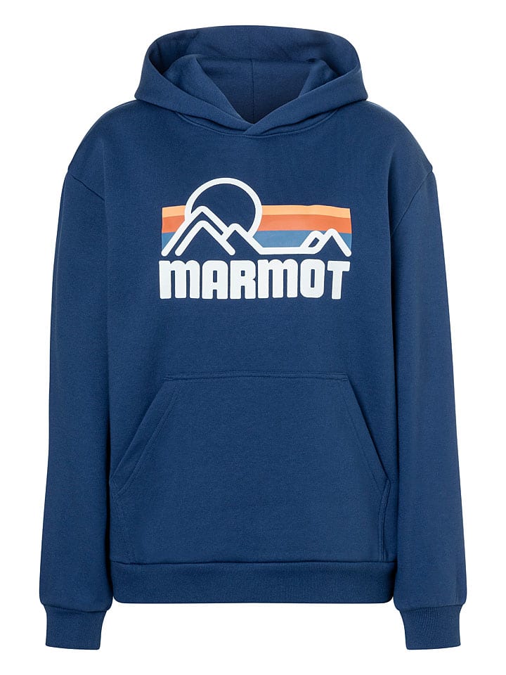 Mikina Marmot Dunkelblau 9547364 Hoodie "Coastal" in Dunkelblau - 3