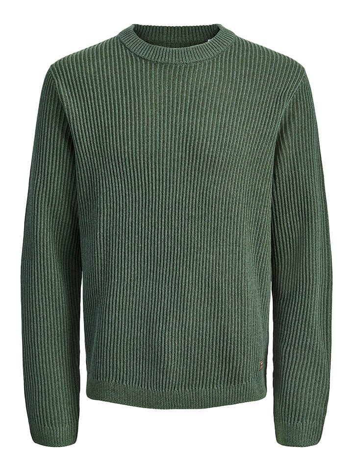 Sveter Jack & Jones Khaki 9587210 Pullover in Khaki - 7