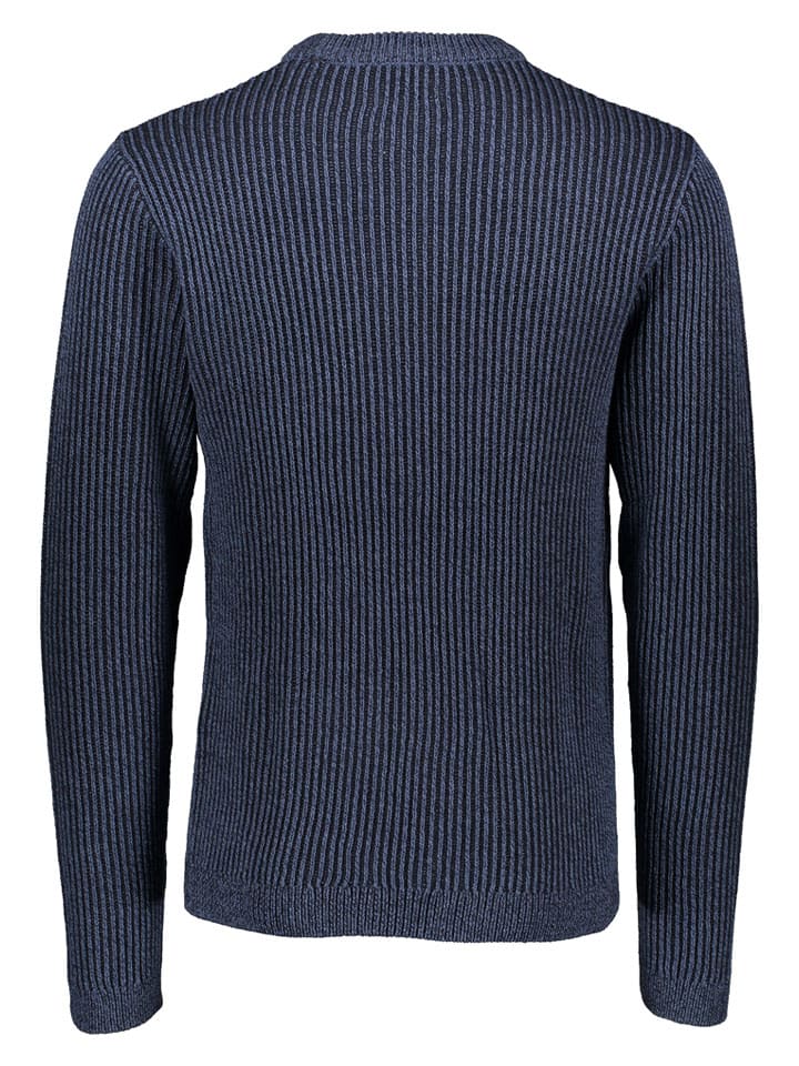 Sveter Jack & Jones Dunkelblau 6655122 Pullover "Edover" in Dunkelblau - 2