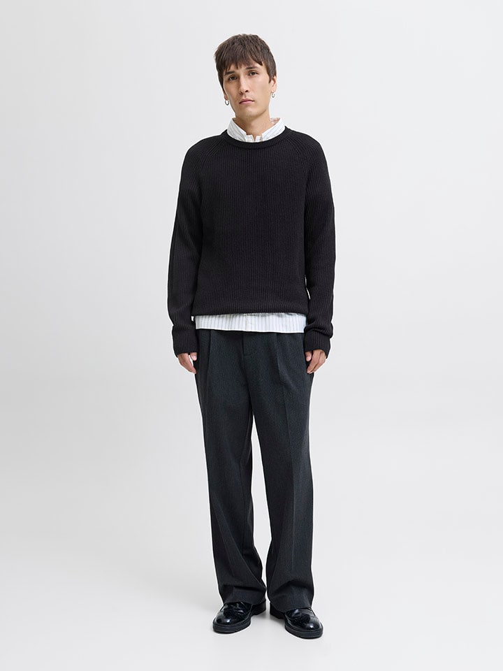 Sveter Jack & Jones Schwarz 846467 Pullover in Schwarz - 1