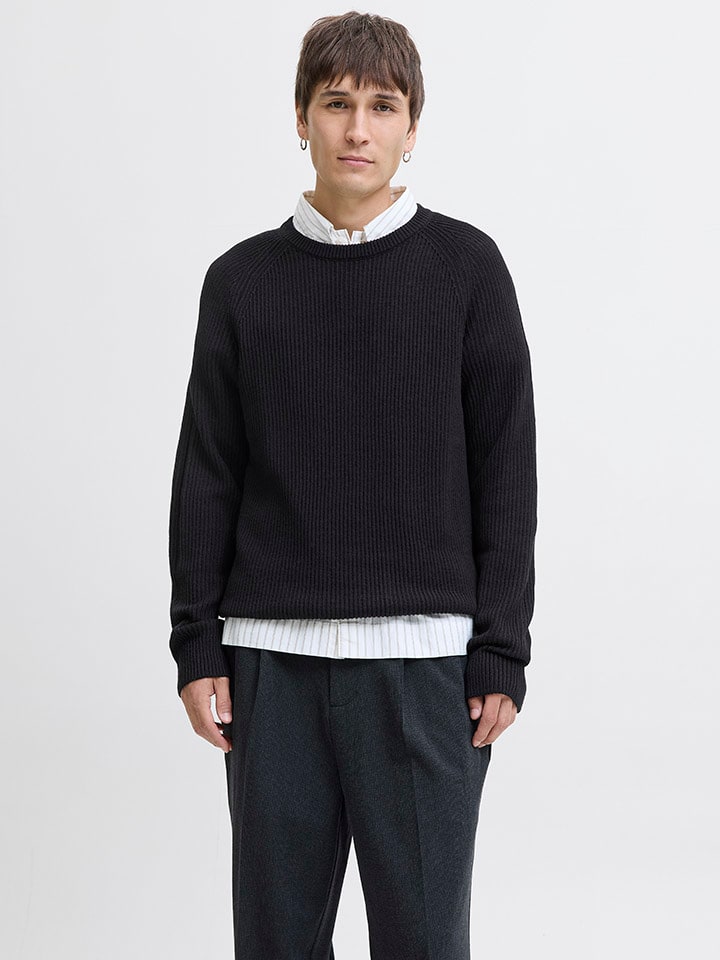 Sveter Jack & Jones Schwarz 846467 Pullover in Schwarz - 2
