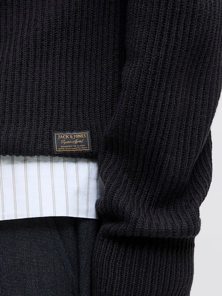 Sveter Jack & Jones Schwarz 846467 Pullover in Schwarz - 6
