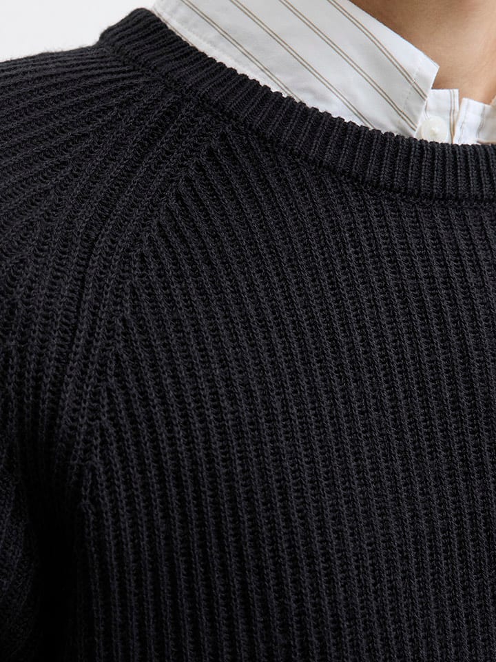Sveter Jack & Jones Schwarz 846467 Pullover in Schwarz - 7