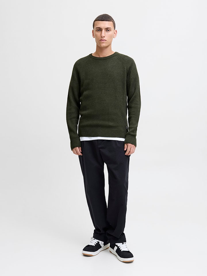 Sveter Jack & Jones Khaki 9131060 Pullover in Khaki - 1