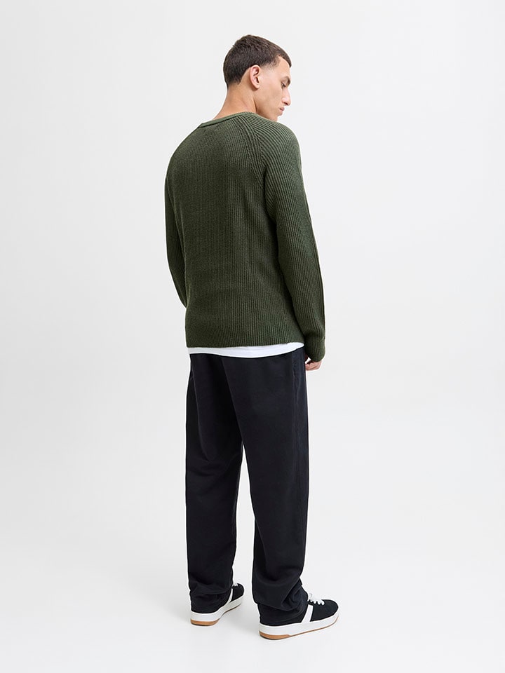 Sveter Jack & Jones Khaki 9131060 Pullover in Khaki - 2