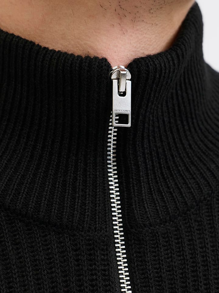 Sveter Jack & Jones Schwarz 3376161 Cardigan in Schwarz - 5