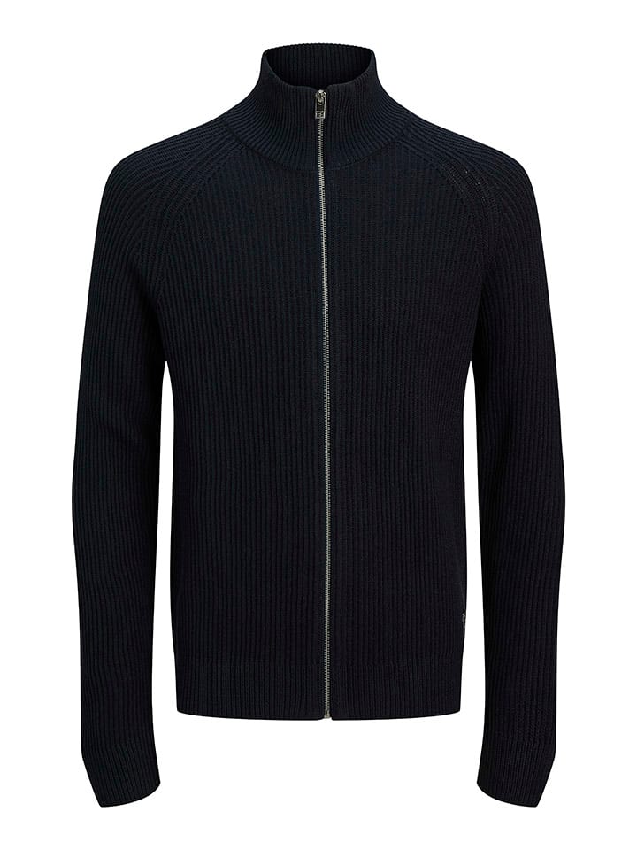 Sveter Jack & Jones Schwarz 258008 Cardigan in Dunkelblau - 7