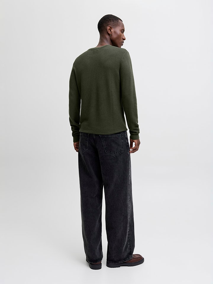 Sveter Jack & Jones Khaki 2347076 Pullover in Khaki - 2