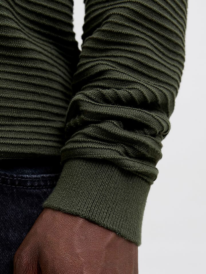 Sveter Jack & Jones Khaki 2347076 Pullover in Khaki - 4