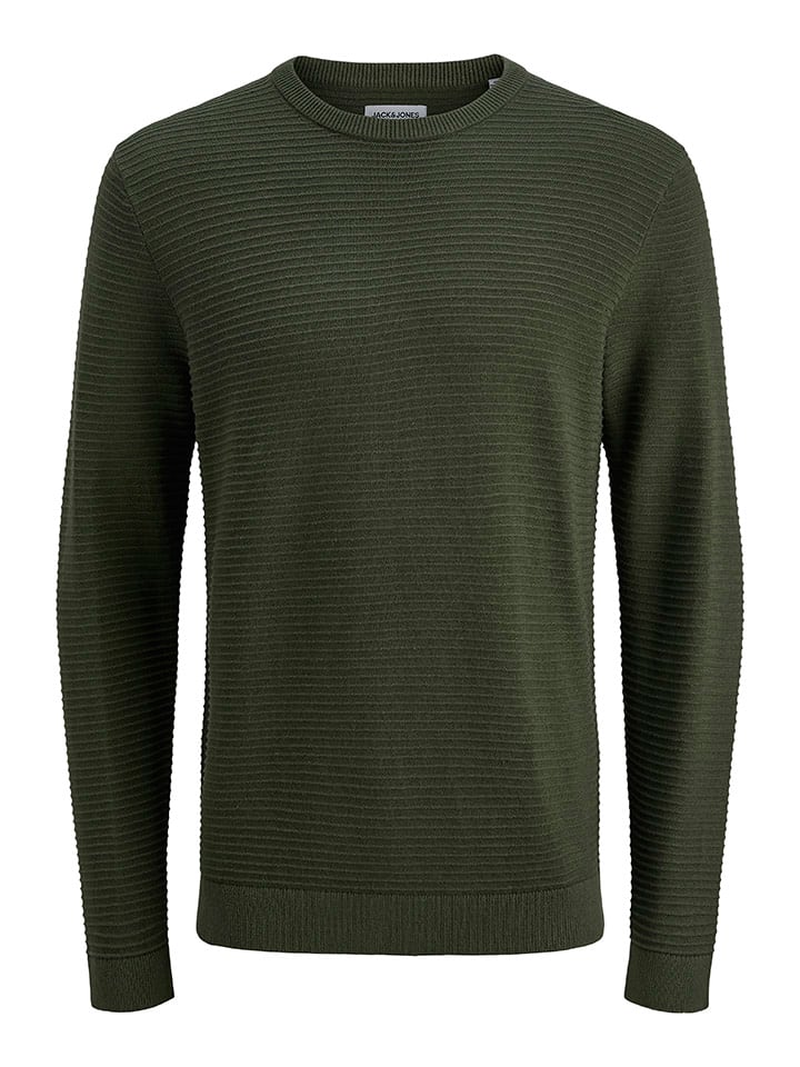Sveter Jack & Jones Khaki 2347076 Pullover in Khaki - 7