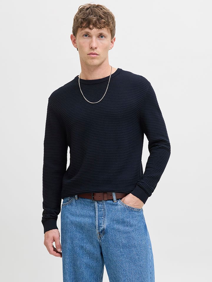 Sveter Jack & Jones Dunkelblau 3488547 Pullover in Dunkelblau - 1