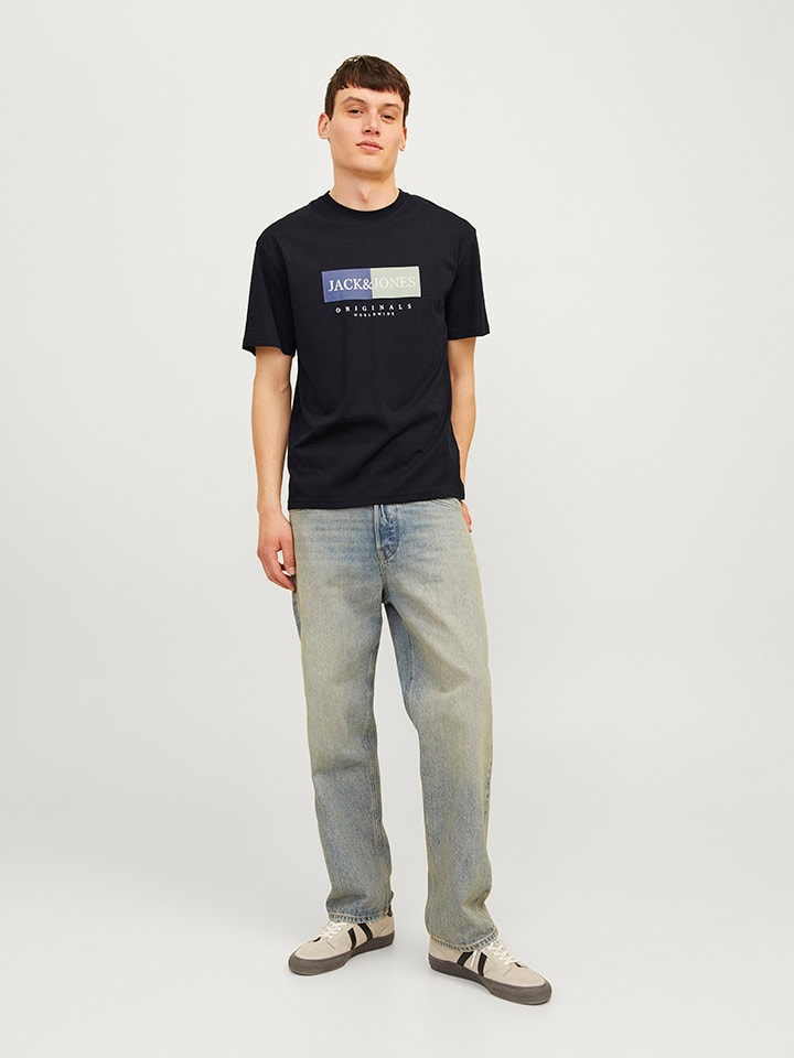 Tričko Jack & Jones Schwarz 779041 Shirt in Schwarz - 1
