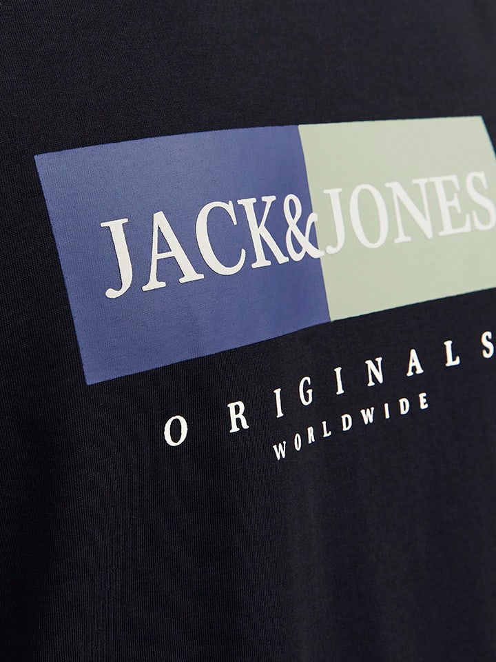 Tričko Jack & Jones Schwarz 779041 Shirt in Schwarz - 5