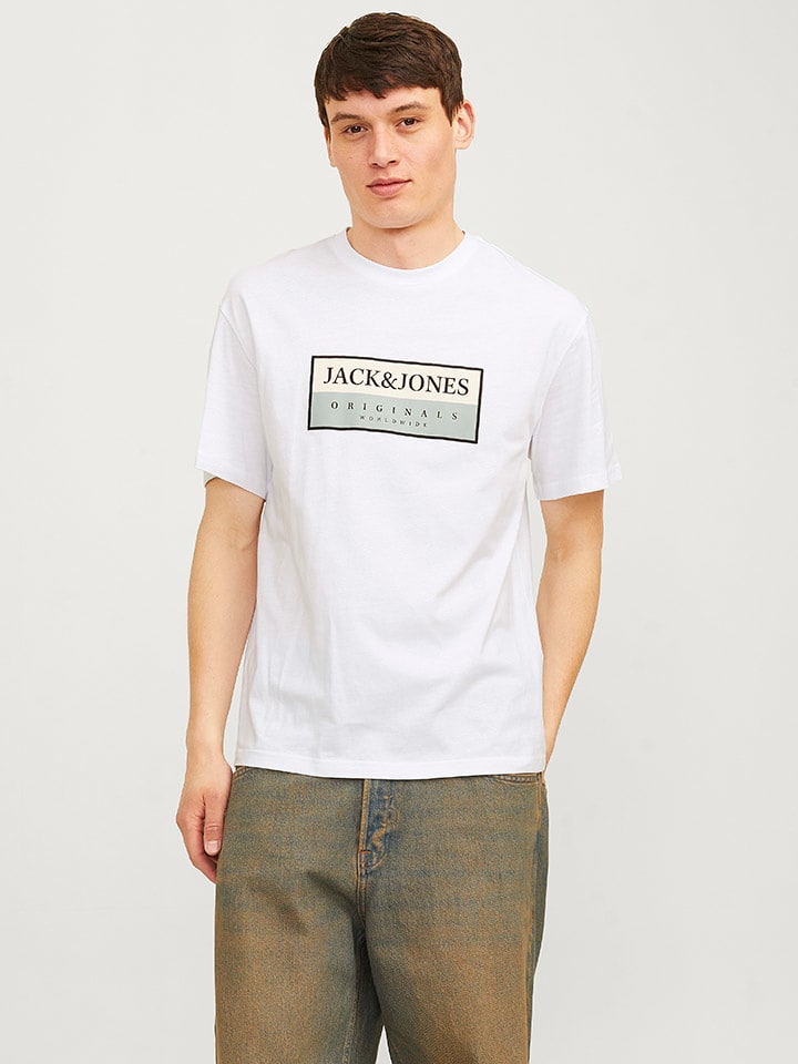 Tričko Jack & Jones Weiß 7356451 Shirt in Weiß - 1