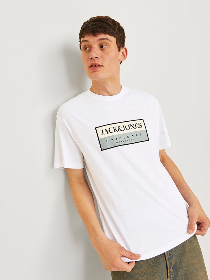 Tričko Jack & Jones Weiß 7356451 Shirt in Weiß - 2