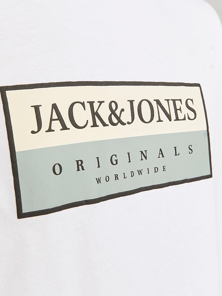 Tričko Jack & Jones Weiß 7356451 Shirt in Weiß - 6