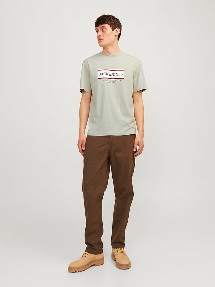 Tričko Jack & Jones Taupe 5123658 Shirt in Taupe - 1