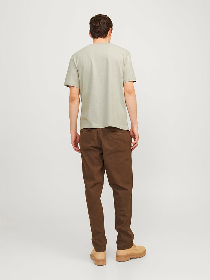 Tričko Jack & Jones Taupe 5123658 Shirt in Taupe - 3