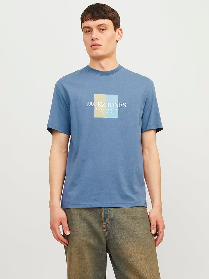 Tričko Jack & Jones Blau 4556885 Shirt in Blau - 2