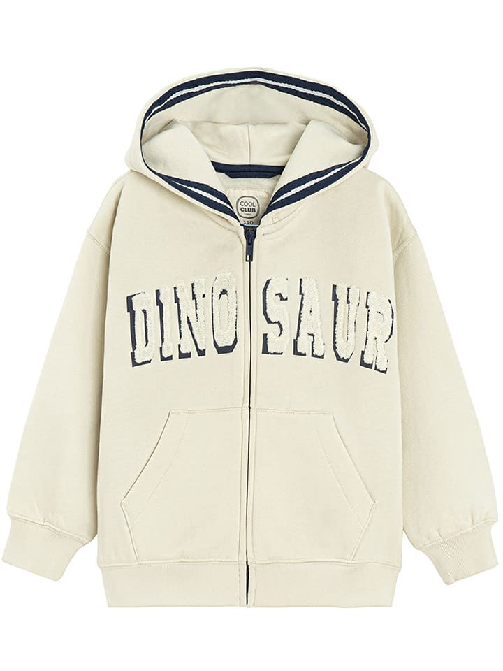 Detská mikina COOL CLUB Creme 7438082 Sweatjacke in Creme - 1