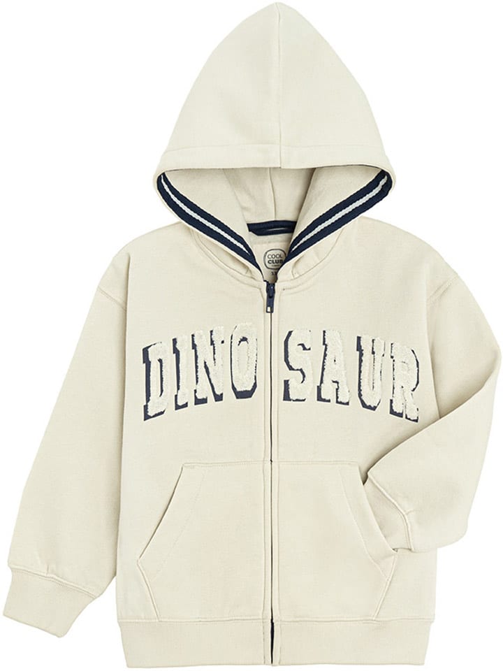 Detská mikina COOL CLUB Creme 7438082 Sweatjacke in Creme - 2