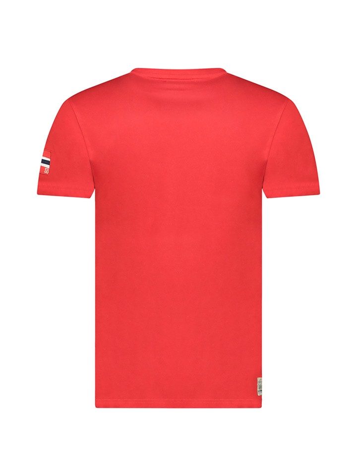 Tričko Geographical Norway Rot 2271695 Shirt "Jrusty" in Rot - 2
