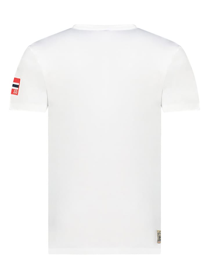 Tričko Geographical Norway Weiß 9947509 Shirt "Jrusty" in Weiß - 2