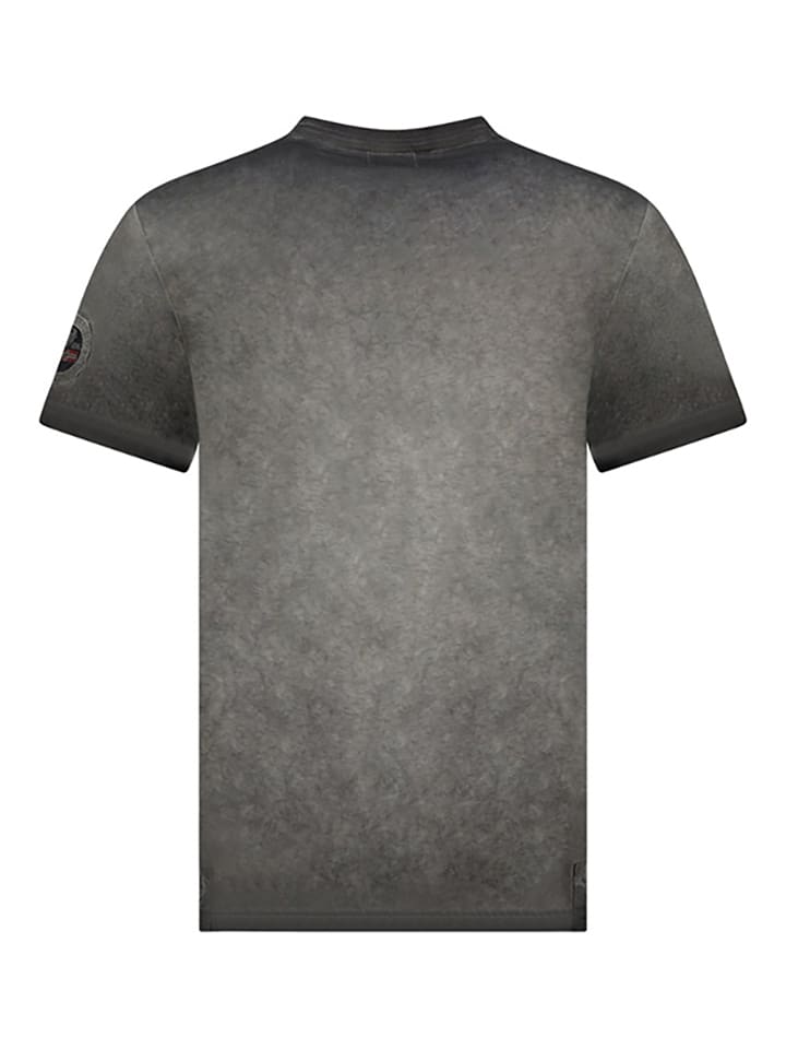 Tričko Geographical Norway Schwarz 9535668 Shirt "Jelegant" in Schwarz - 2