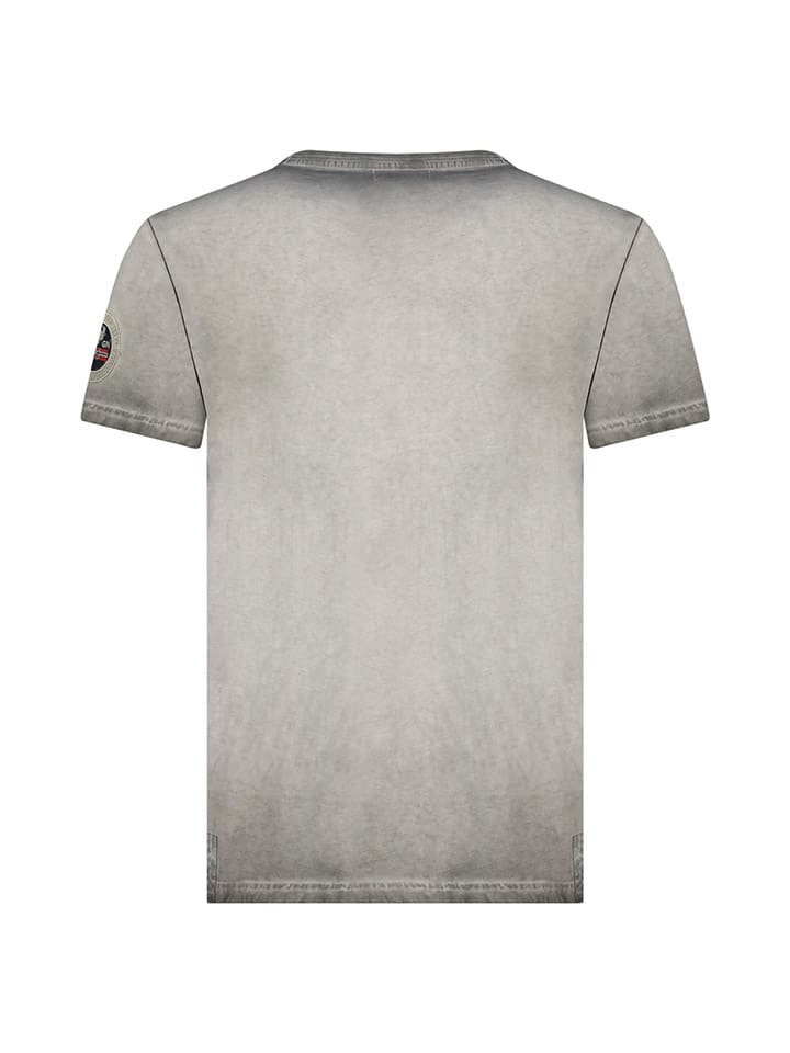 Tričko Geographical Norway Grau 3875850 Shirt "Jelegant" in Grau - 2